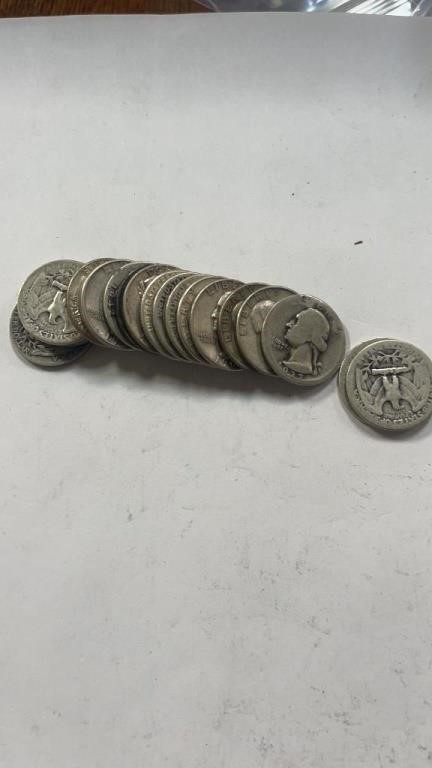 20 silver Quarters