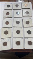 15 Lincoln Pennies