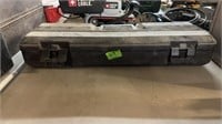 BLACK POLY BX W/ NUT DRIVERS, WRENCHES, SOCKETS,