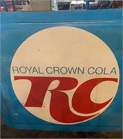 Vintage very lager RC cola sign 52x48