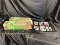 SPORTS TRADING CARDS LOT / 2 BOXES