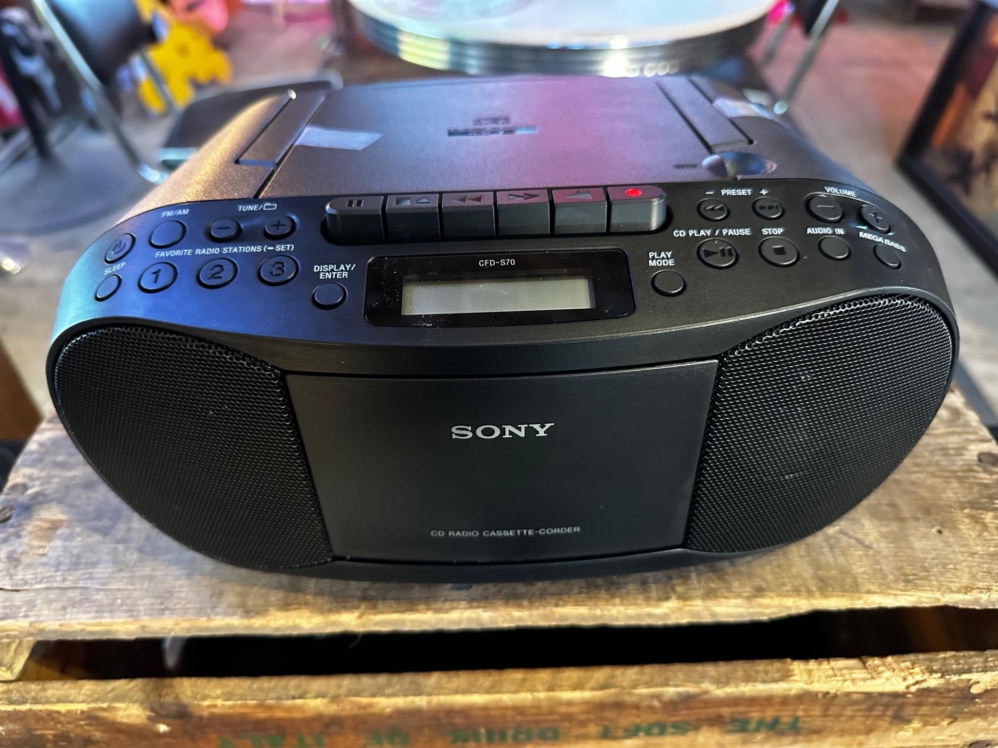 Sony Compact Disc/Cassette Stereo