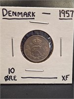1957 denmark coin