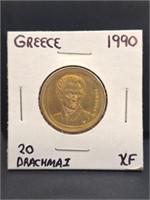 1990 Greece foreign coin