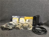 Arris WiFi Cable Modem, Mounting Devices, Cables