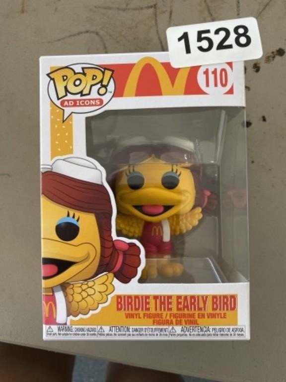 MCDONALDS BIRDY THE EARLY BIRD FUNKO POP #110