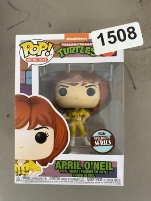 NINJA TURTLES APRIL O'NEIL FUNKO POP