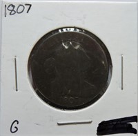 1807 large cent G