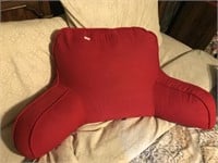 Large Red Armed Pillow