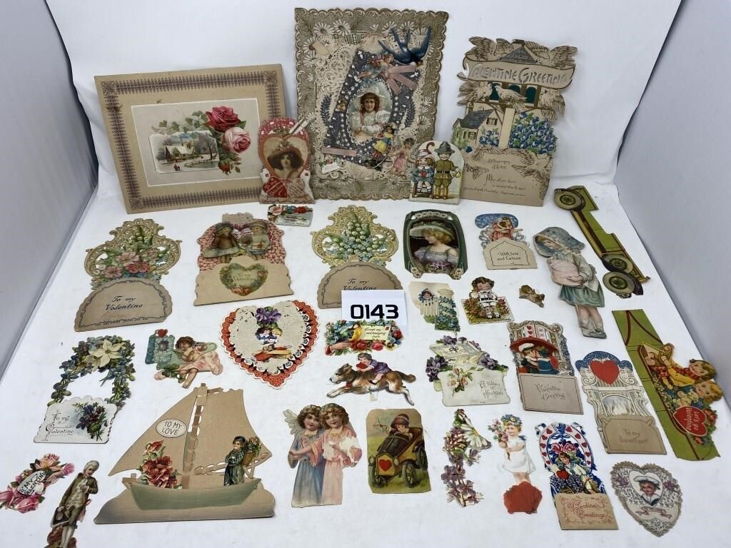 Victorian die cuts and related