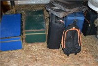 Lot of Trunks, Suitcases & Bags