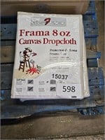 3- canvas drop cloths