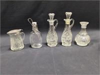 crystal decanters assortment