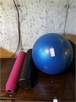 Yoga Mat & Workout Items