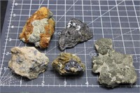 Mixed Pyrites & Galenas, 11oz
