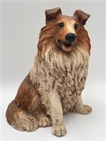 Vintage Universal Statuary 12” Collie Statue