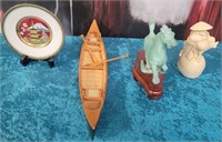 11 - LOT OF 4 COLLECTIBLE FIGURINES (A171)