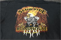 Motorcycle Roadhouse Graphic T-shirt Size XL