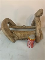 Southwest style wood Saddle