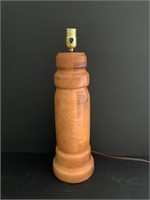 Beautiful Turned Wood Lamp