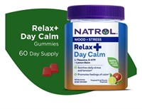 Relax+ Day Calm Gummies Daytime StressSupport 1/24