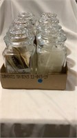 Jars and craft supplies