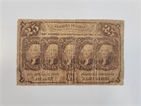 25 Cent Postage Currency FR-1281