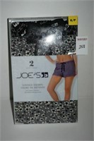 2PACK JOE'S WOMENS LOUNGE SHORTS SIZE SMALL