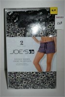 2PACK JOE'S WOMENS LOUNGE SHORTS SIZE SMALL