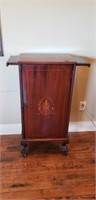 Mahogany Liquor Cabinet Record Cabinet & More