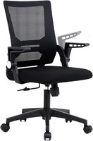 Zanzio Swivel Adjustable Desk Chair  Black