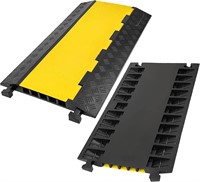 5 Channel Cable Protectors Ramp  2 Pack