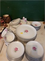 Imperial Rose Fine China Set 56 Pieces