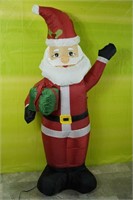 Motorized Inflatable Yard Santa 58" Tall