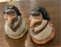 Vintage Witch Baba S&P Shakers