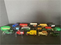 Vintage Lledo days gone toy cars