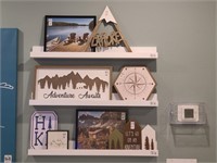 8PC ASSORTED WALL ART
