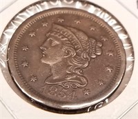 1854 Cent CH AU