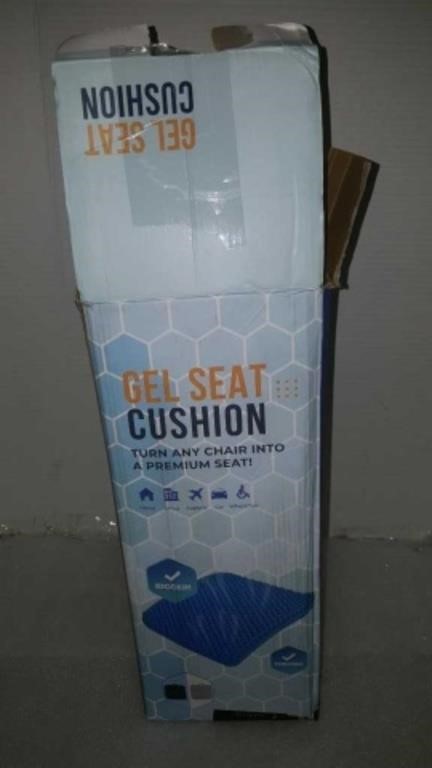 Gel seat cushion opened unchecked