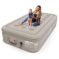 Twin Air Mattress with Built in Rechargeable