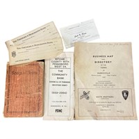 FLAT LOT RITCHIE COUNTY WV ITEMS HYMNAL MOLE HILL