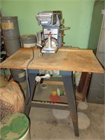 10" Radial Arm Saw Table Montgomery Ward WORKS!!!