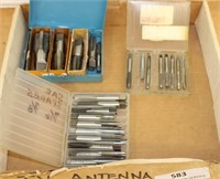 Assorted SAE & Metric Taps & Pipe Tap Set