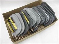 Lot  of New 4" Heavy Duty  C-Clamps