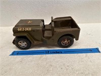 Vintage 60s TONKA Toys US Army JEEP Commander