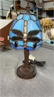 Tiffany style dragonfly desk lamp