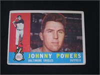1960 TOPPS #422 JOHNNY POWERS ORIOLES