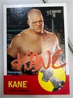 WWE Kane Signed Card with COA