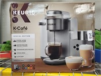 Keurig k Cafe single serve coffee, latte maker$180
