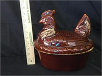 Hull Pottery, USA, Large Hen